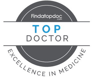 graphic/logo badge for top doctor award